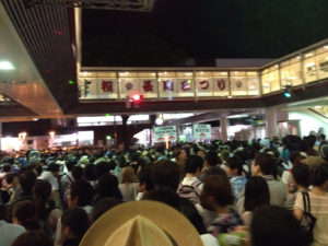 長岡駅前の様子2