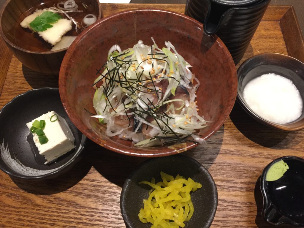 究極のとろさば漬け丼定食