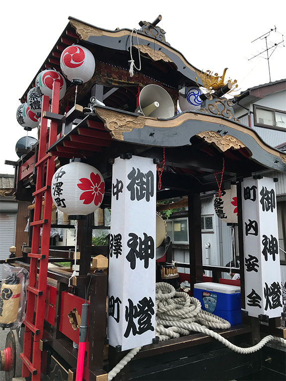 うちの町内の山車