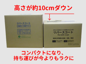 変更後の外装箱
